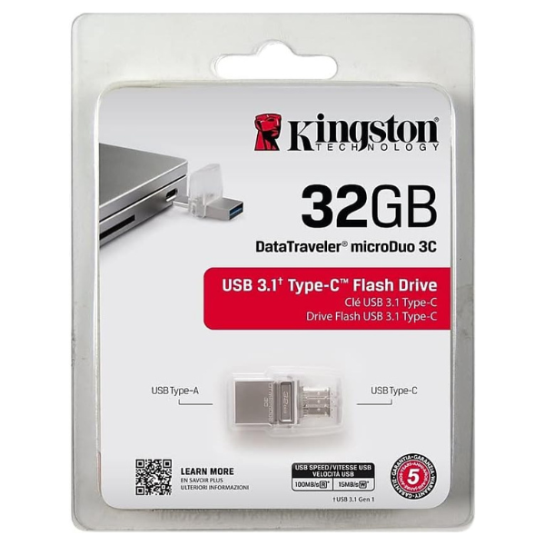 Memoria Kingston DataTraveler microDuo 3C USB-C - Imagen 5