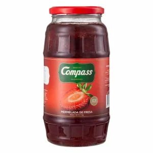 Mermelada COMPASS Fresa Frasco 1Kg