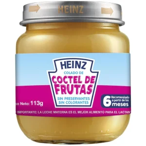 Colado Heinz Coctel de Frutas Frasco 113g