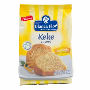 Pre Mezcla en Polvo para Torta de Naranja Blanca Flor Bolsa 800g