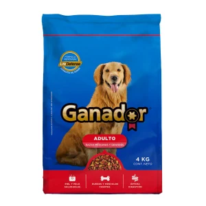 Alimento Ganador Adulto 4 kg