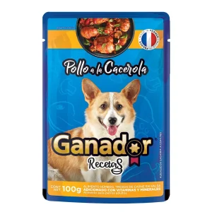 Alimento Ganador Pouch Pollo Cacerola 100 grs