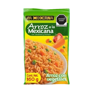 Arroz Moderna Precocido 160gr Mexicana