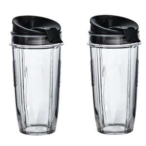 Vasos Ninja Tritan Nutri con 2 Tapas XSK2424, 24 oz