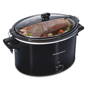 Olla de cocción lenta Hamilton Beach Stay or Go 10 cuartos