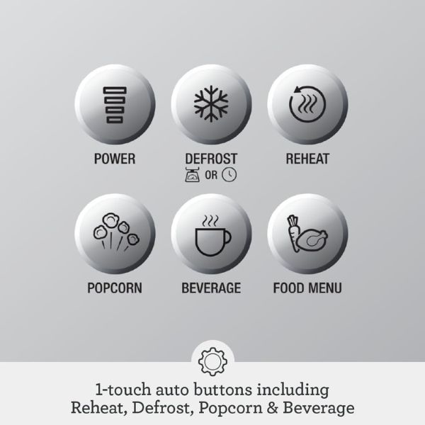 Microondas Breville Compact Wave 900W BMO650SIL - Imagen 3