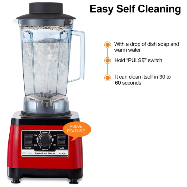 Licuadora BioloMix A8700 6 velocidades - Imagen 6