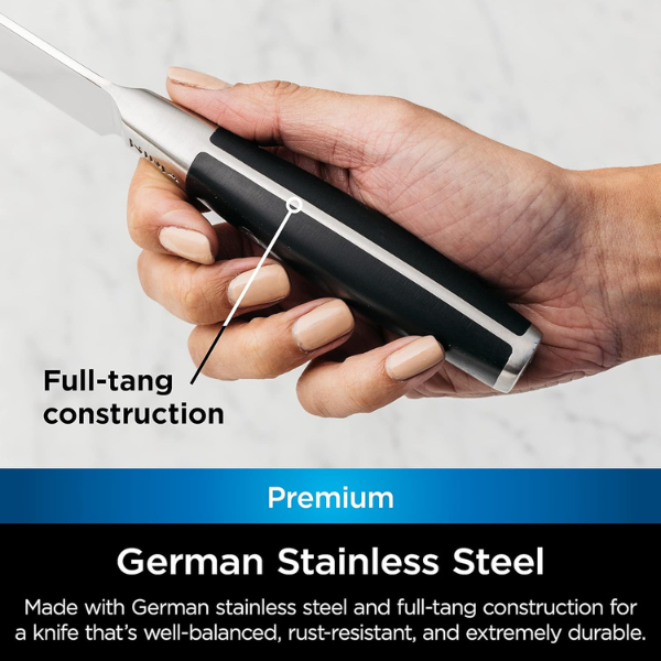 Cuchillo Ninja K30118 Santoku Foodi NeverDull System de 18 cm - Imagen 3