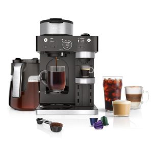 Máquina Ninja de Café Espresso CFN601 Compatible con Cápsulas Nespresso