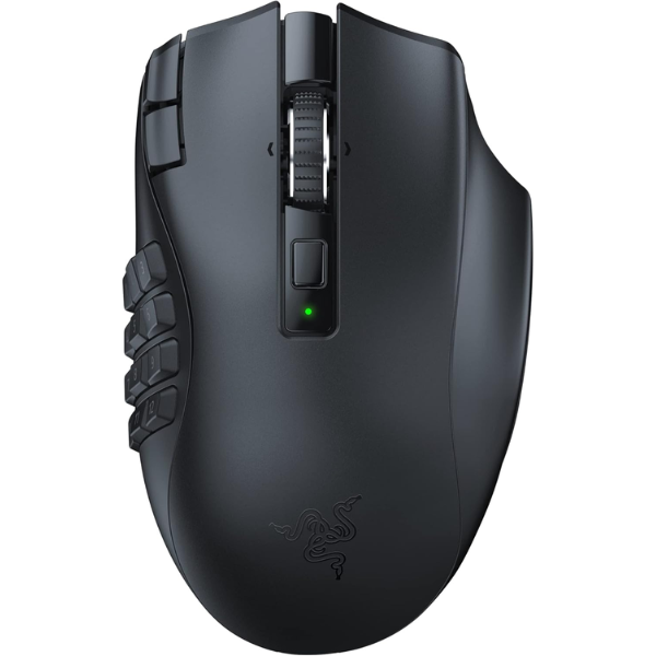 Mouse Razer Inalámbrico Naga V2 HyperSpeed