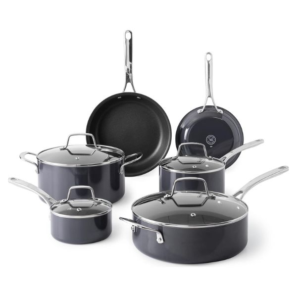 Juego de Ollas Antiadherentes Martha Stewart 10 Piezas - Imagen 3