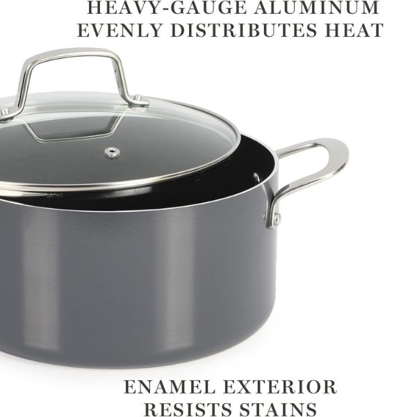 Juego de Ollas Antiadherentes Martha Stewart 10 Piezas - Imagen 8