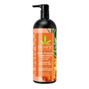 Shampoo Hempz con Biotina Vegana y vitamina C para cabello fino