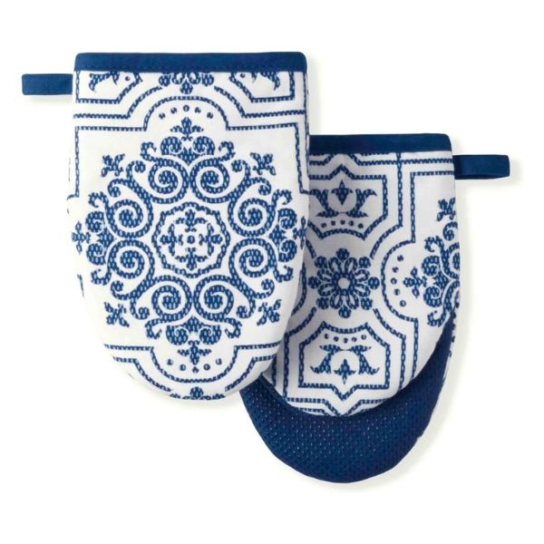 Juego de Guantes de Cocina Martha Stewart Strie Medallion 2 Piezas - Imagen 5