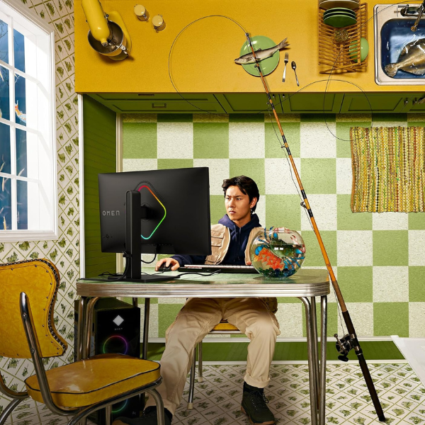 Monitor HP Gaming OMEN 27k UHD 4K, 780G8E9#ABB - Imagen 8