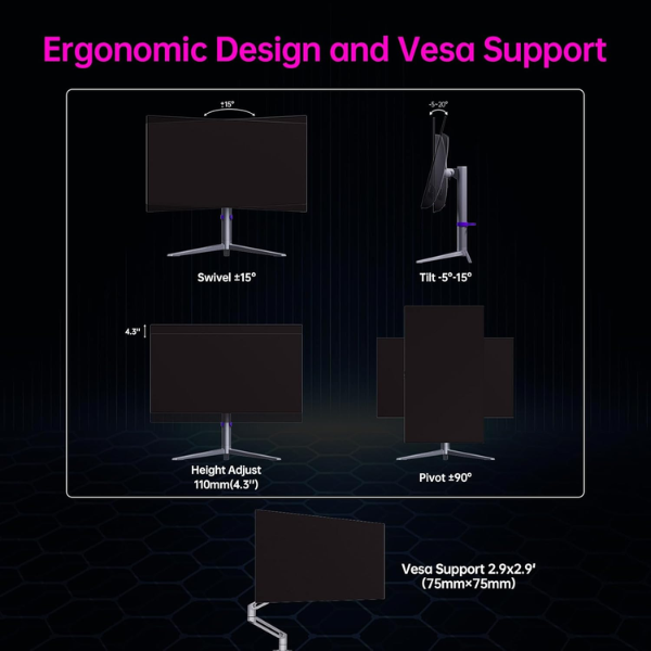 Monitor KTC OLED 27″ QHD 240Hz - Imagen 6
