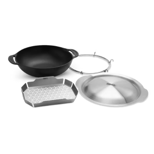 Wok y Vaporera Weber CRAFTED Gourmet BBQ System