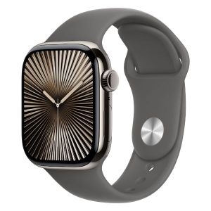 Apple Watch Series 10 42 mm GPS + Celular – Correa Deportiva/Caja Titanio