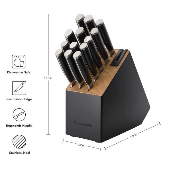 Juego de Cuchillos KitchenAid Gourmet 14 piezas - Imagen 4