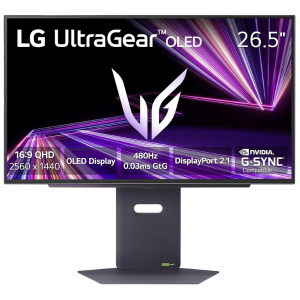 Monitor LG Ultragear 27” OLED QHD 480Hz, 27GX790A-B
