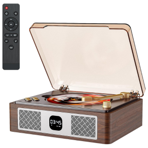 Reproductor de CD Caronsort Bluetooth Retro