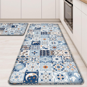 Alfombra Tritard para cocina bohemios, 2 unidades