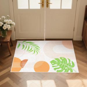 Alfombra Sylfairy Antideslizante, Lavable, Tamaño: 2 x 3 pies