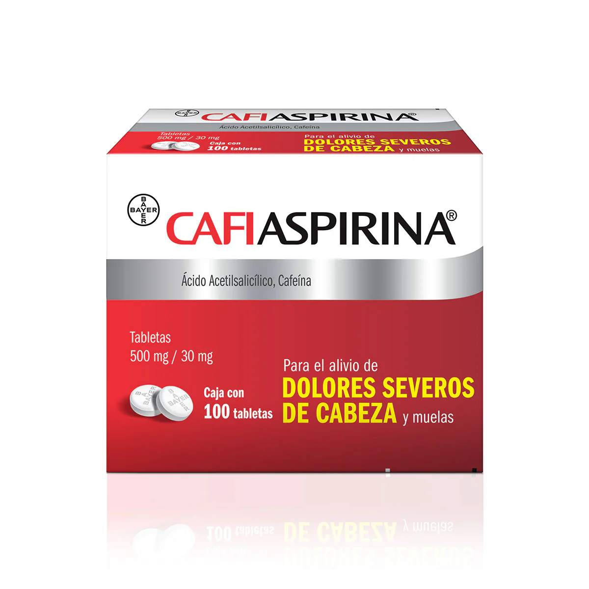 Cafiaspirina Paq. 100 Unidades
