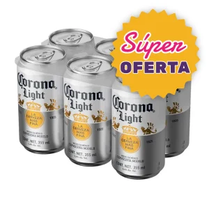Cerveza Modelo 355 ml Corona Light Six Pack