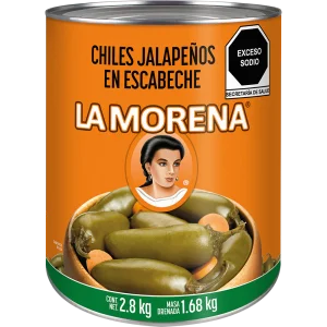 Chiles Jalapeños La Morena 2.8 Kg