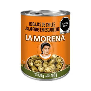 CHILES LA MORENA NACHOS 800GR