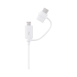 Cable Samsung con Adaptador Tipo C y USB, EP-DG930DWEGWW