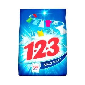 Detergente 123 Fresca Blancura 800 gr