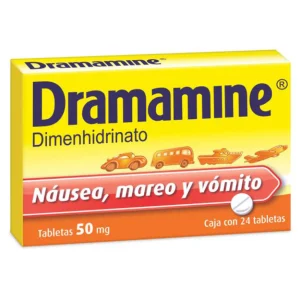 Dramamine Paq. 24 TAB/50 MG