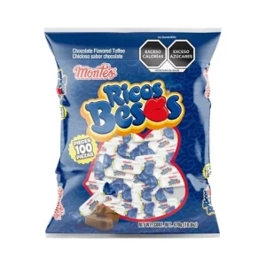 DULCE CARAMELO RICOS BESOS 100U