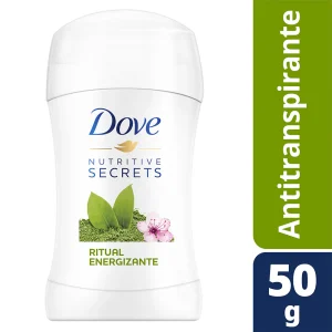 Desodorante en Barra para Mujer Dove Ritual Energizante Frasco 50g