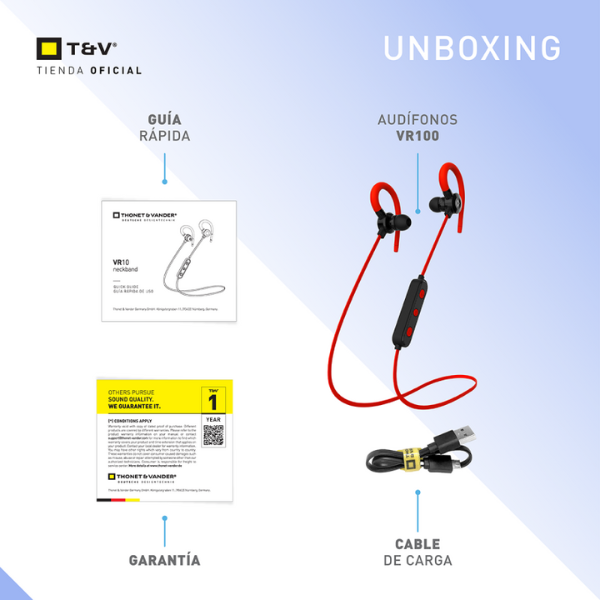 Audífonos Thonet & Vander Neckband VR10 - Imagen 5