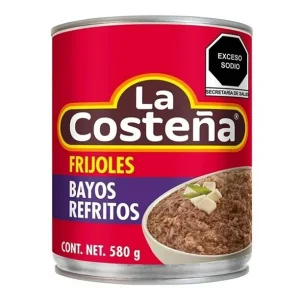 FRIJOL LA COSTEÑA REFRITO 580GR BAYO