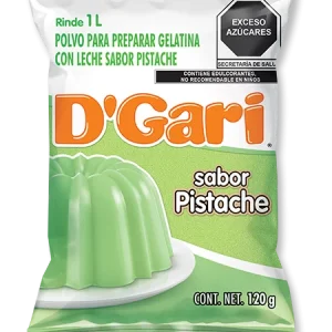 Gelatina D´Gari 120 gr. Pistache
