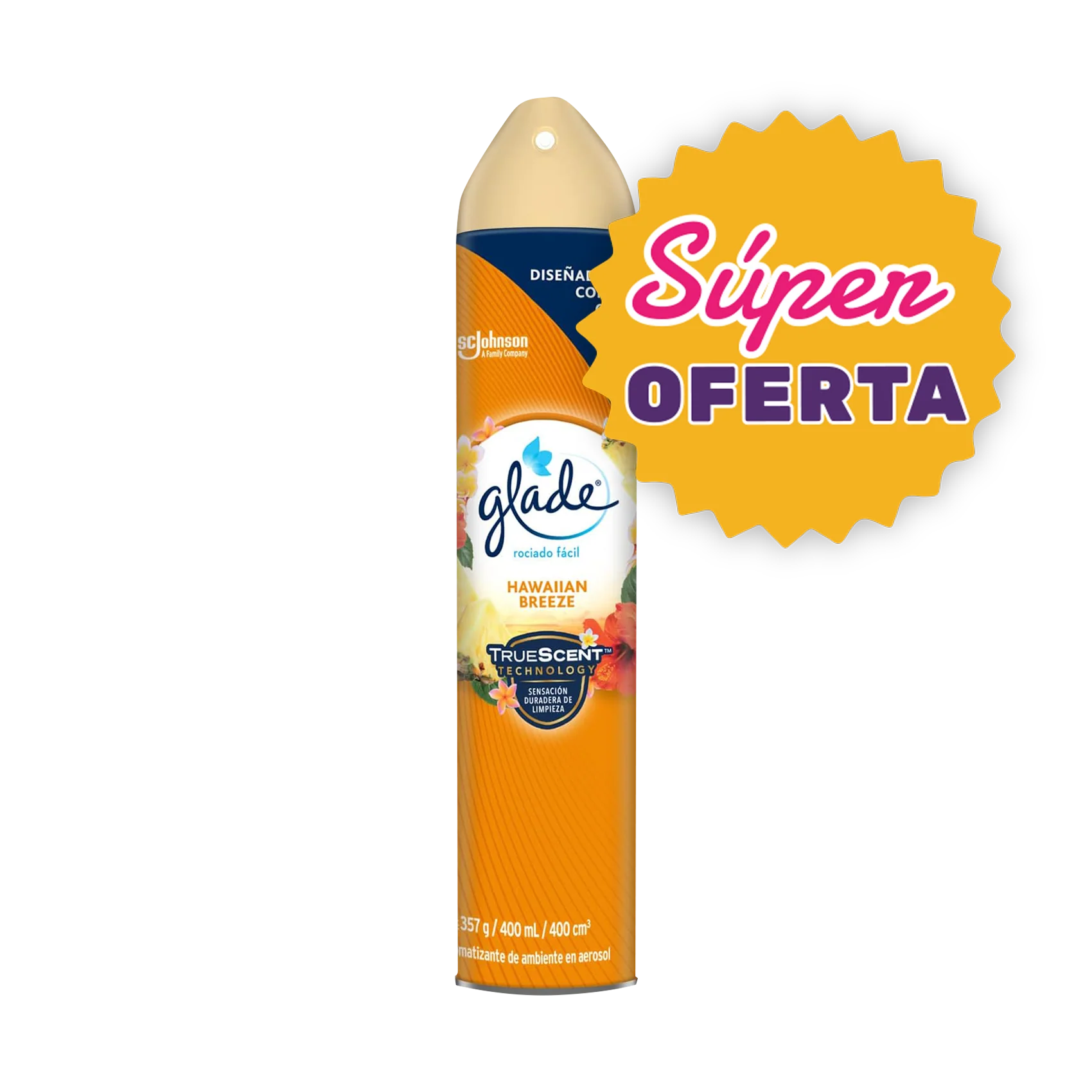 Aromatizante Glade Hawaiian Breeze 400 ml