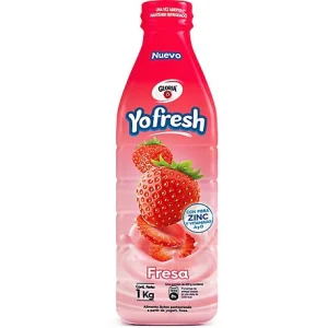 Alimento Lácteo GLORIA Yofresh Fresa Botella 1L