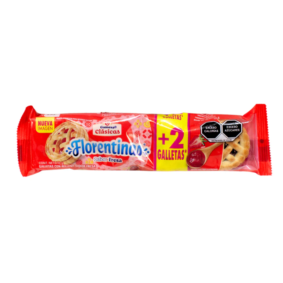 Galleta Florentina 83 GRS Fresa