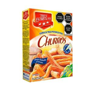 Harina para Churros Tres Estrellas 500 grs