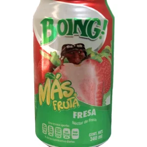Jugo Boing Lata Fresa 340 ml.