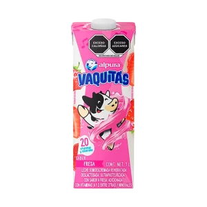Leche Alpura 1 lt. Fresa