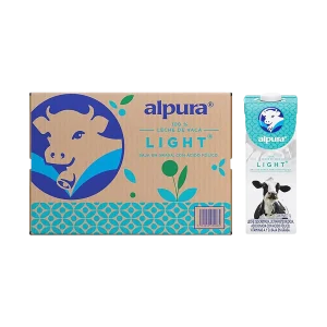 Leche Alpura Light 1 lt. CAJA