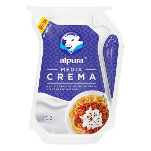 Leche Media Crema Alpura 200 ml