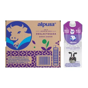 Leche Alpura Deslactosada 1.5 lt. CAJA