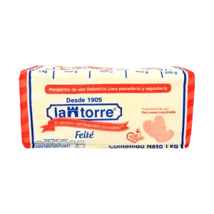 Margarina La Torre Hojaldre 1kg