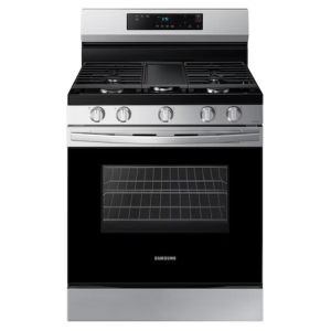 Cocina Samsung Gas 30″ 5 Quemadores NX60A6115SS/AP